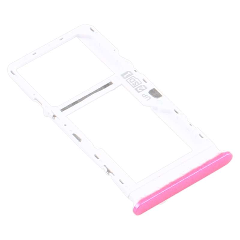 SIM Card Tray + SIM Card Tray / Micro SD Card Tray for Motorola Moto G10 XT2127-2 (Black)