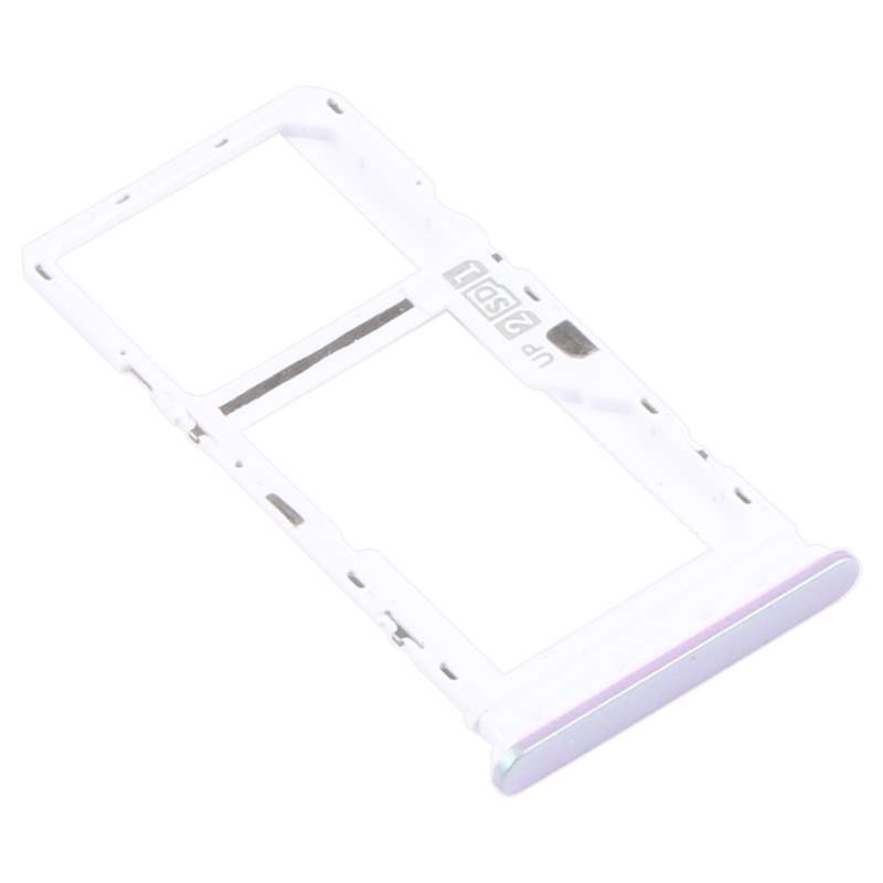 SIM Card Tray + SIM Card Tray / Micro SD Card Tray for Motorola Moto G10 XT2127-2 (Black)