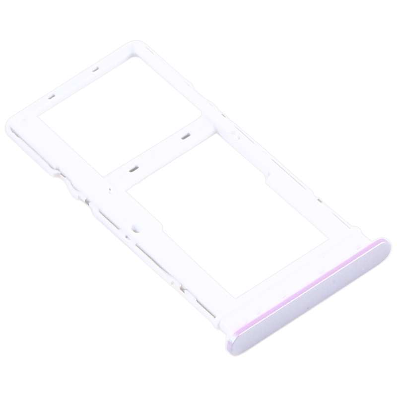 SIM Card Tray + SIM Card Tray / Micro SD Card Tray for Motorola Moto G10 XT2127-2 (Black)