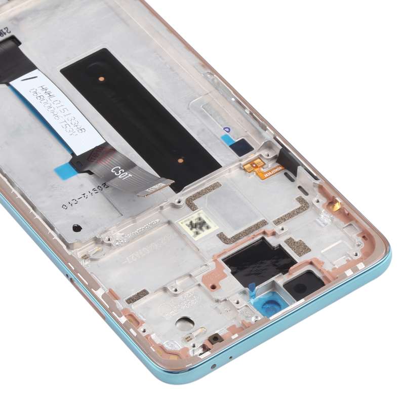 LCD Screen and Digitizer Full Assembly with Frame for Xiaomi Redmi Note 9 4G / Poco M3 / Redmi 9 Pow