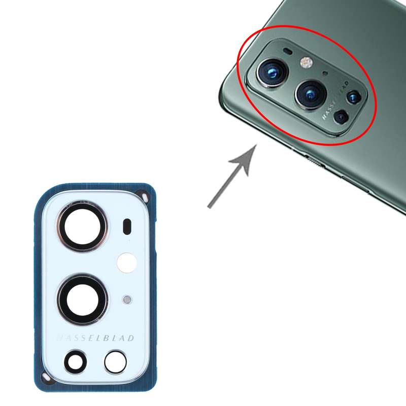 For OnePlus 9 Pro Camera Lens Cover (Grey)