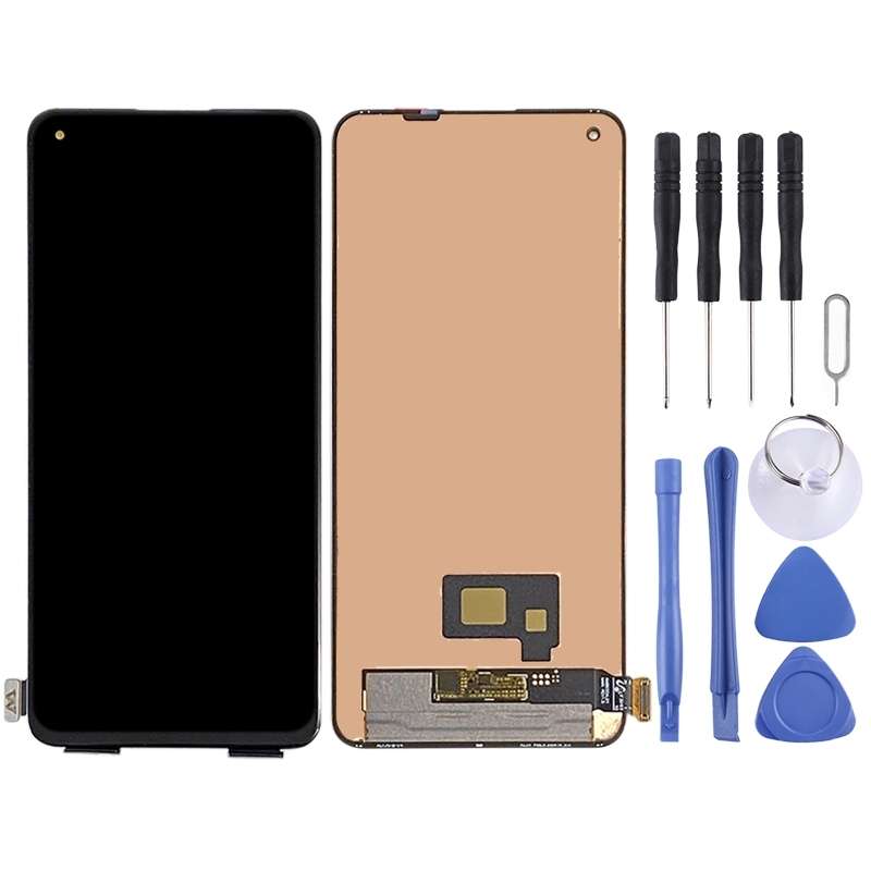 Original Super AMOLED Material LCD Screen and Digitizer Full Assembly for OPPO Realme X7 Pro RMX2121