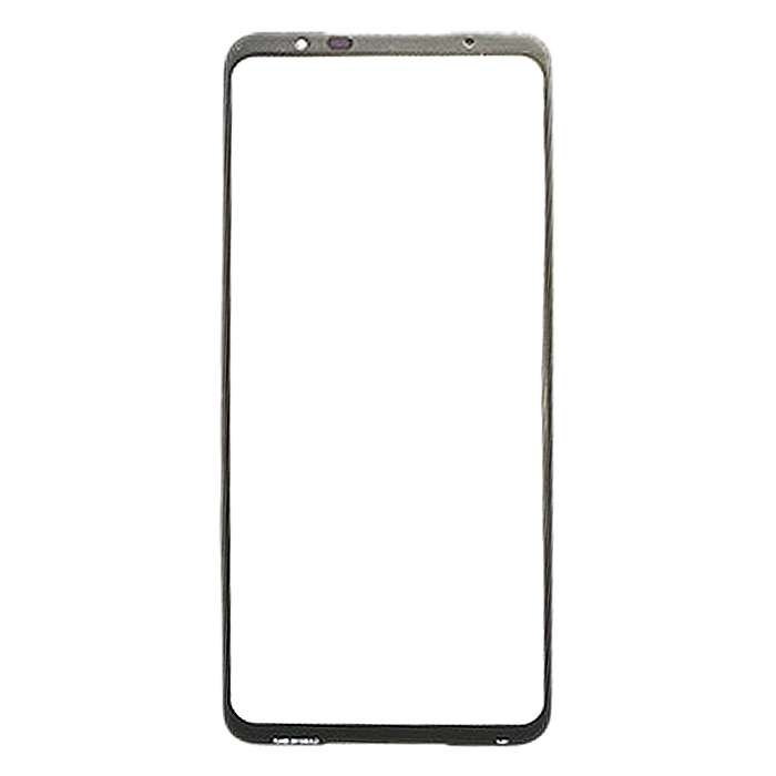 Front Screen Outer Glass Lens for Asus ROG Phone 5 ZS673KS I005DA(Black)