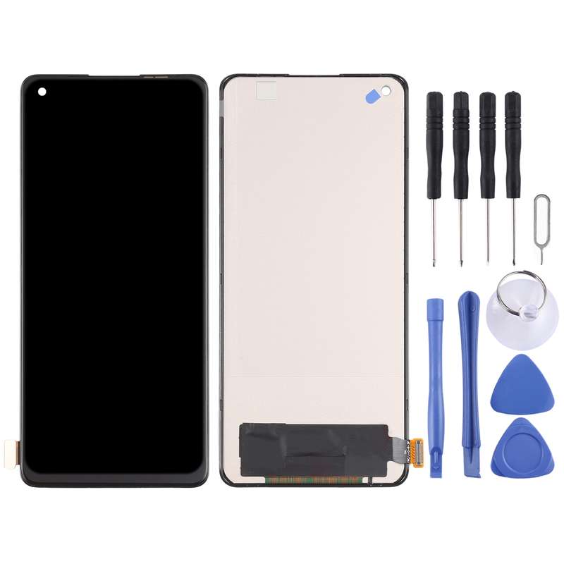 TFT Material LCD Screen and Digitizer Full Assembly for OPPO Reno3 Pro 5G / Reno4 Pro / OnePlus 8 /