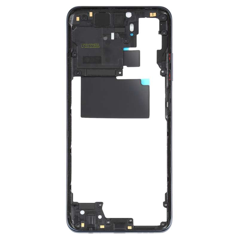 Middle Frame Bezel Plate for Xiaomi Redmi Note 10 M2101K7AI M2101K7AG(Black)