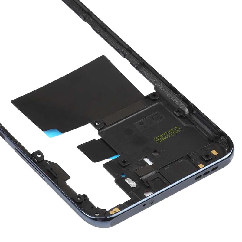 Middle Frame Bezel Plate for Xiaomi Redmi Note 10 M2101K7AI M2101K7AG(Black)