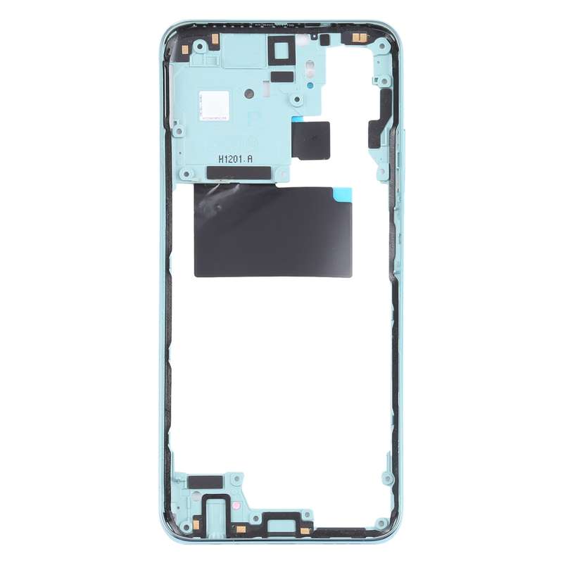 Middle Frame Bezel Plate for Xiaomi Redmi Note 10 M2101K7AI M2101K7AG(Black)