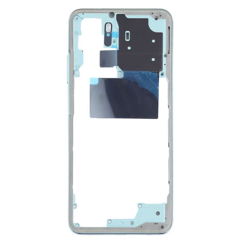 Middle Frame Bezel Plate for Xiaomi Redmi Note 10 M2101K7AI M2101K7AG(Black)