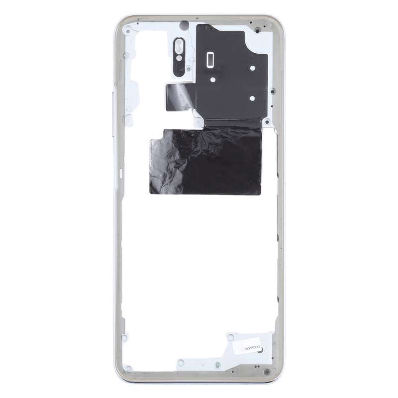 Middle Frame Bezel Plate for Xiaomi Redmi Note 10 M2101K7AI M2101K7AG(Black)