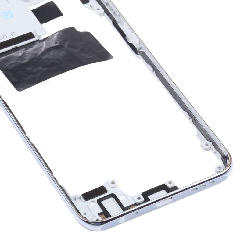 Middle Frame Bezel Plate for Xiaomi Redmi Note 10 M2101K7AI M2101K7AG(Black)