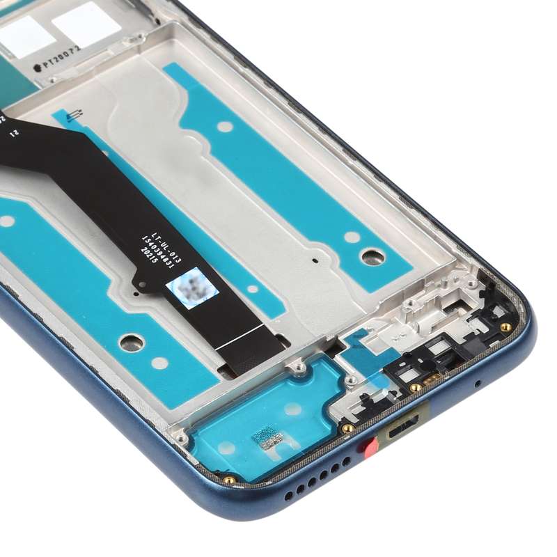 TFT LCD Screen for Motorola Moto E (2020)Digitizer Full Assembly with Frame (Blue)