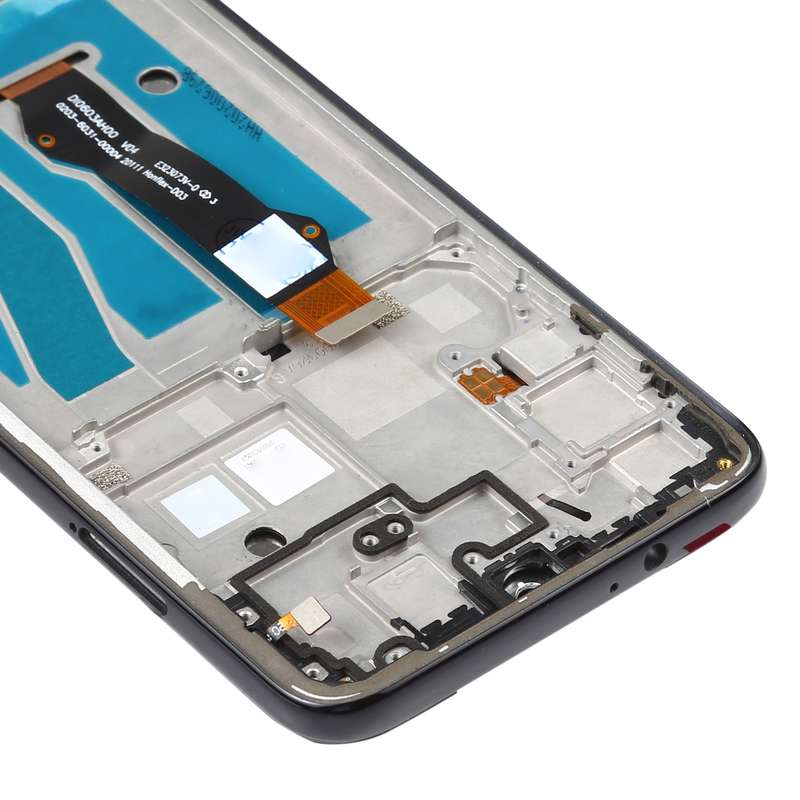 TFT LCD Screen for Motorola Moto E (2020)Digitizer Full Assembly with Frame (Blue)