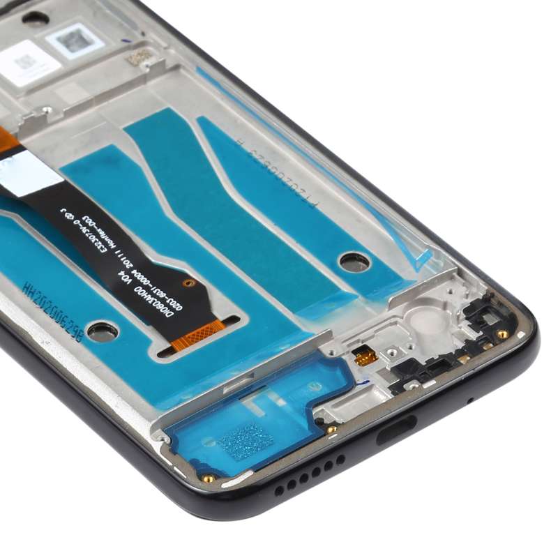 TFT LCD Screen for Motorola Moto G8 Plus XT2019 XT2019-2 Digitizer Full Assembly with Frame (Black)