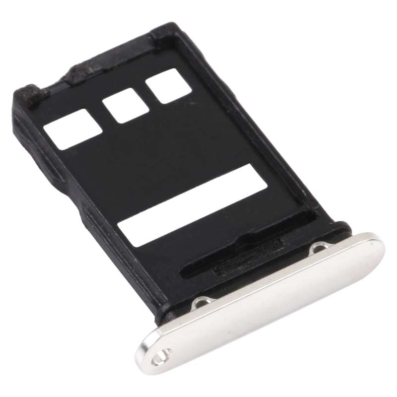 SIM Card Tray + NM Card Tray for Huawei Mate 40 (Silver)