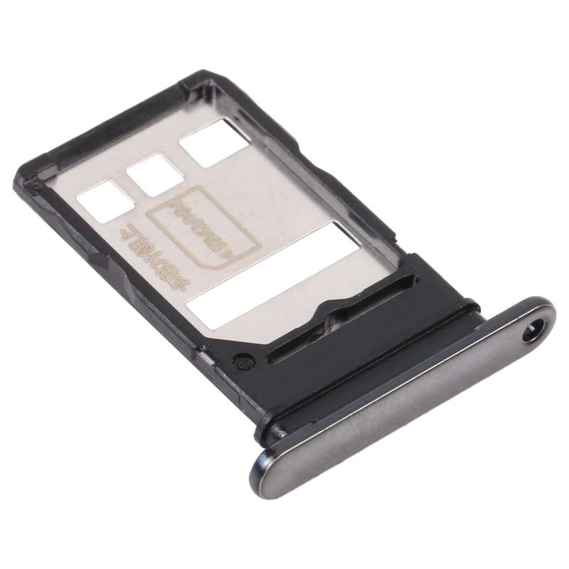 SIM Card Tray + NM Card Tray for Huawei Enjoy 20 Plus 5G (Black)