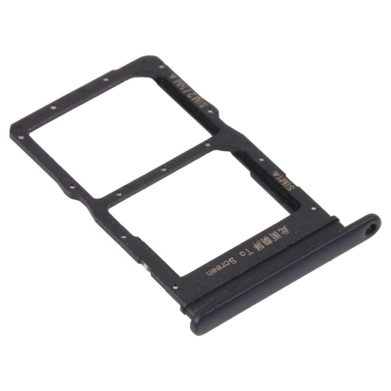 SIM Card Tray + SIM Card Tray / NMicro Card Tray for Honor X10 Max 5G (Silver)