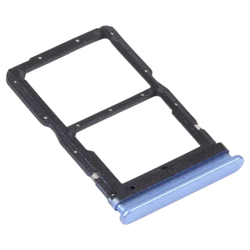 SIM Card Tray + NM Card Tray for Huawei Enjoy 20 Pro (Blue)