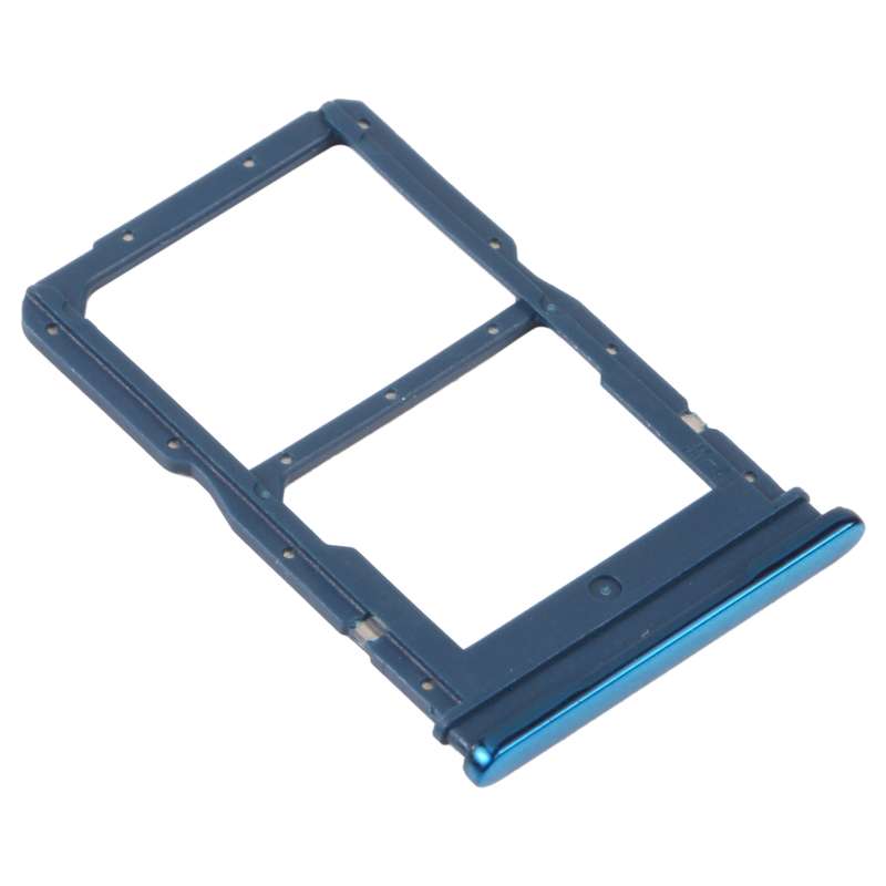 SIM Card Tray + NM Card Tray for Huawei P Smart S (Silver)