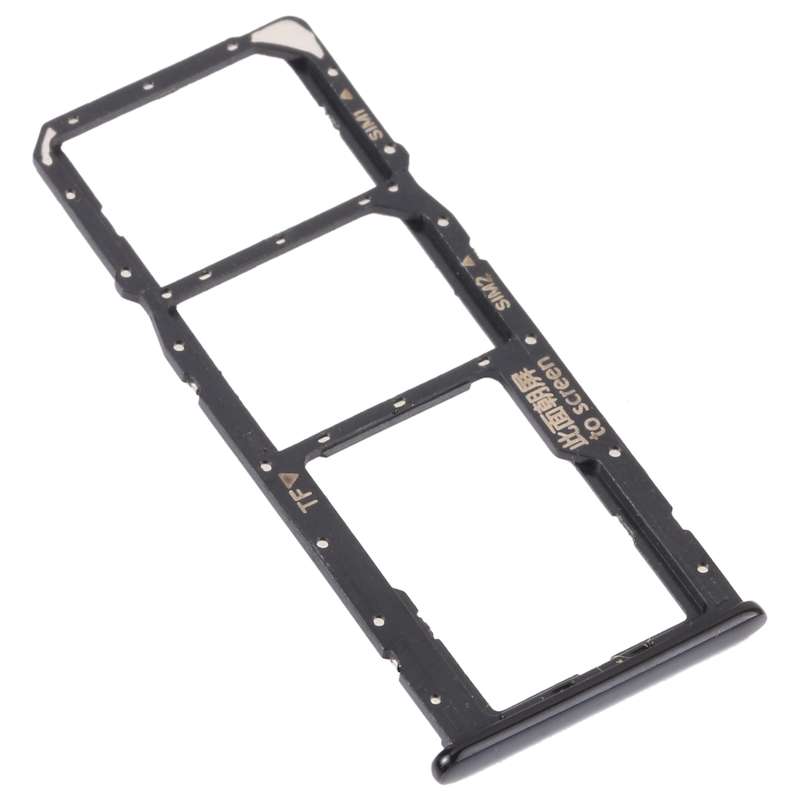 SIM Card Tray + SIM Card Tray + Micro SD Card Tray for Huawei Y5p (Blue)