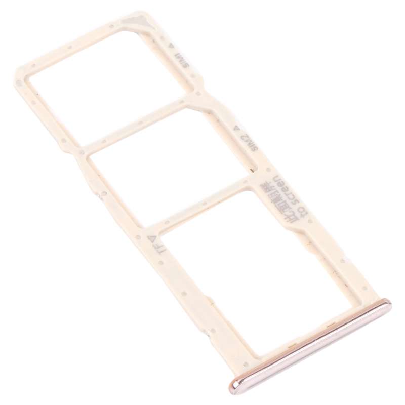 SIM Card Tray + SIM Card Tray + Micro SD Card Tray for Huawei Y5p (Blue)