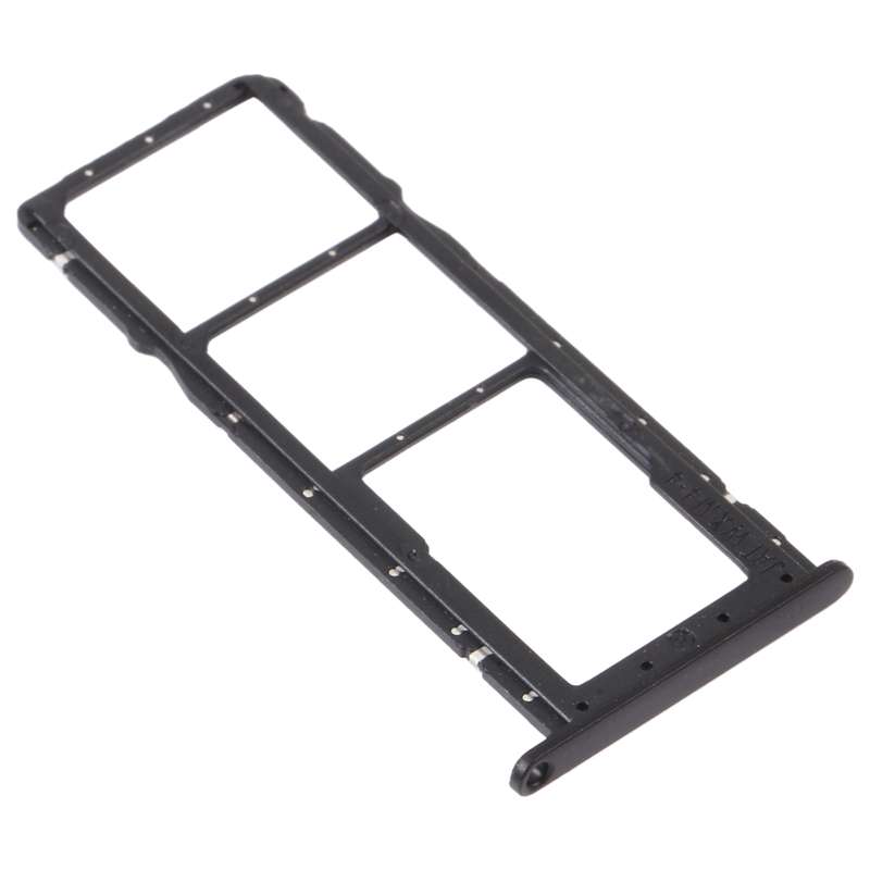 SIM Card Tray + SIM Card Tray + Micro SD Card Tray for Honor 8A 2020 (Purple)
