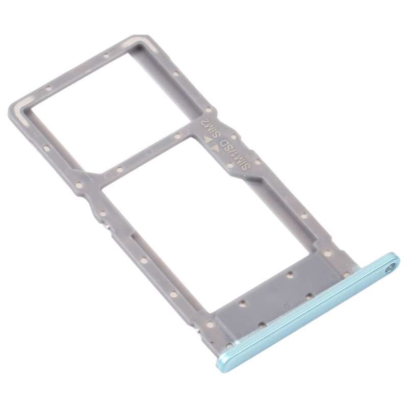SIM Card Tray + SIM Card Tray / Micro SD Card Tray for Honor Play4 (Blue)