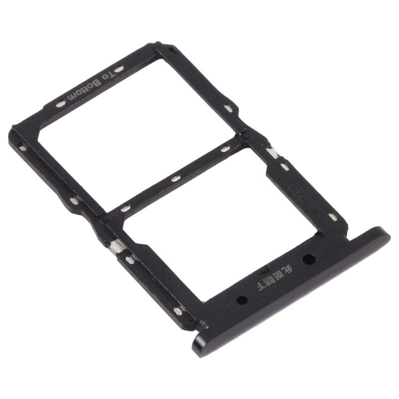 SIM Card Tray + NM Card Tray for Huawei Nova 5 Pro (Red)