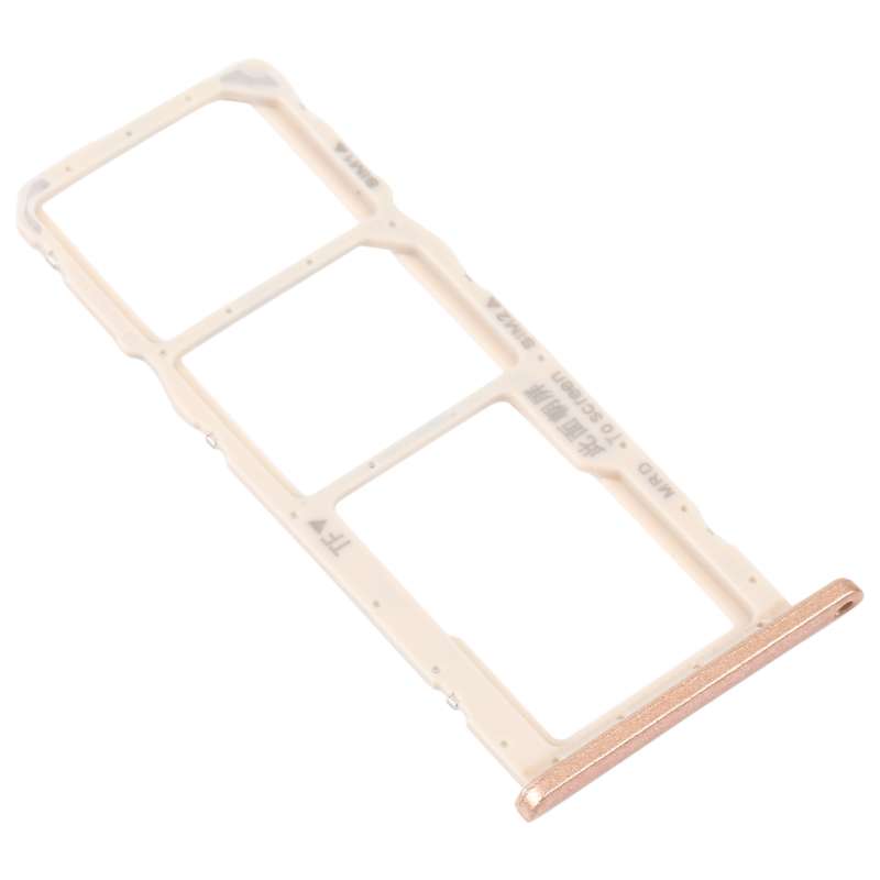 SIM Card Tray + SIM Card Tray + Micro SD Card Tray for Huawei Enjoy 9e (Blue)