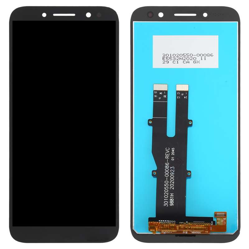 LCD Screen and Digitizer Full Assembly for Nokia C1 Plus TA-1312(Black)