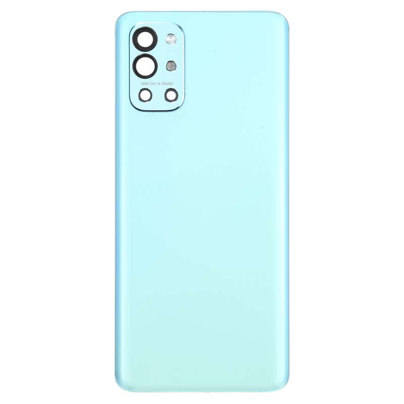 For OnePlus 9R Battery Back Cover With Camera Lens (Frosted Black)