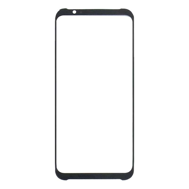 Front Screen Outer Glass Lens for ZTE Nubia Red Magic 3 / Red Magic 3S NX629J(Black)