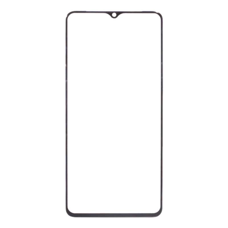For OnePlus 7T Front Screen Outer Glass Lens (Black)
