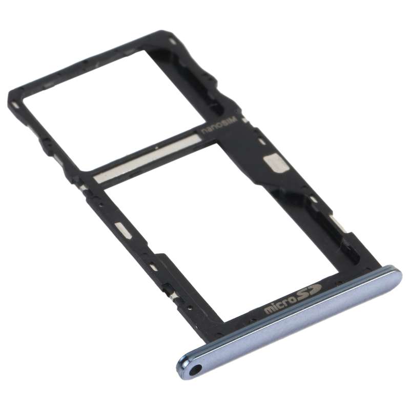 SIM Card Tray + Micro SD Card Tray for LG K92 5G LMK920 LM-K920 (Black)