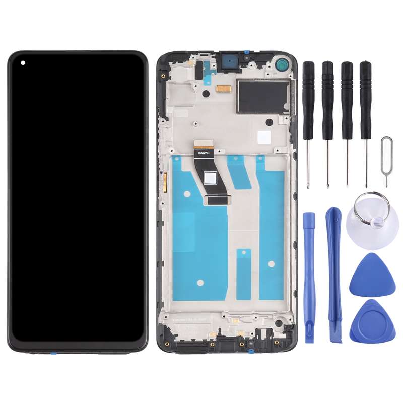 OEM LCD Screen for Huawei Mate 40 Lite Digitizer Full Assembly with Frame(Black)