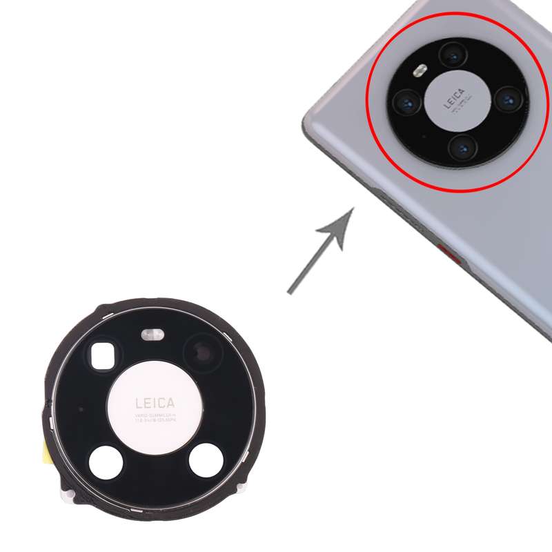 For Huawei Mate 40 Pro Camera Lens Cover (Black)