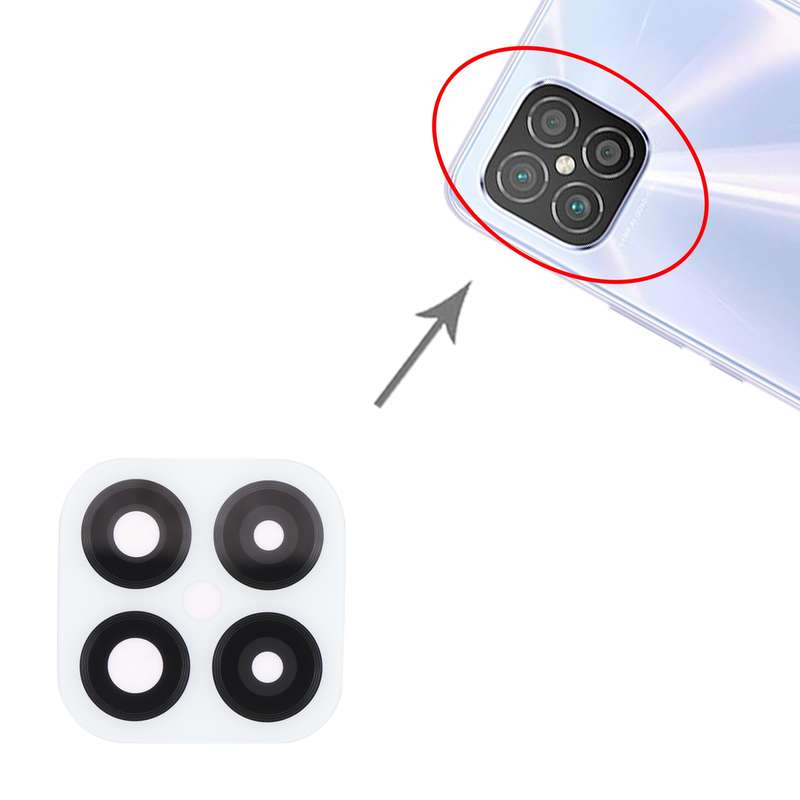 For Huawei Mate 40 Pro Camera Lens Cover (White)