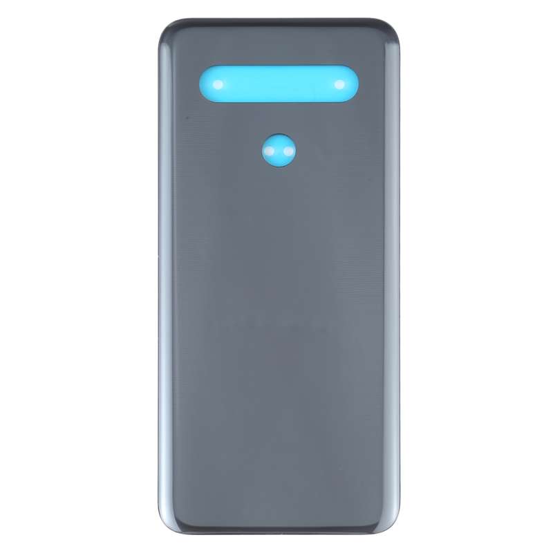 Back Battery Cover for LG K61 LMQ630EAW LM-Q630EAW LM-Q630(Black)