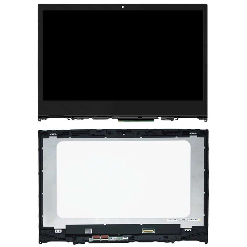 1366 x 768px OEM LCD Screen for Lenovo Yoga 520-14IKB Digitizer Full Assembly With Frame (Black)