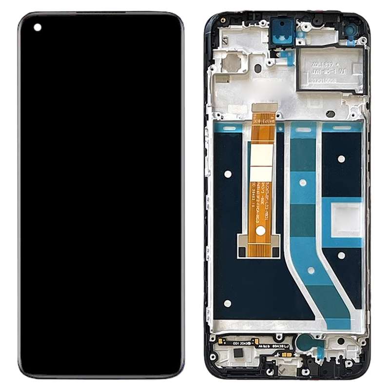 For OnePlus Nord N100 BE2013 Digitizer Full Assembly with Frame OEM LCD Screen (Black)