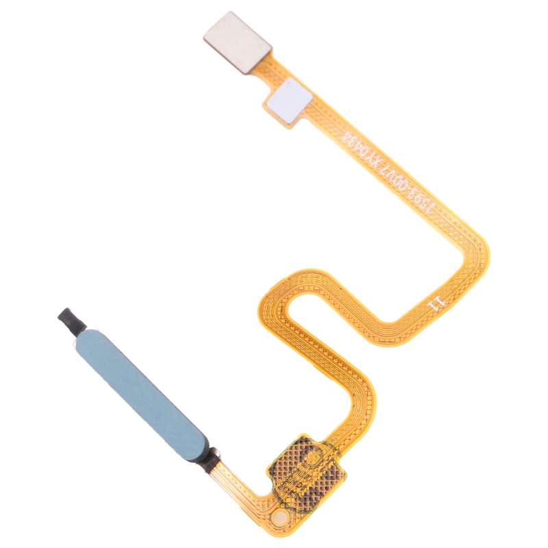 Fingerprint Sensor Flex Cable for Xiaomi Redmi Note 9 5G / Redmi Note 9T M2007J22G M2007J22C (Grey)