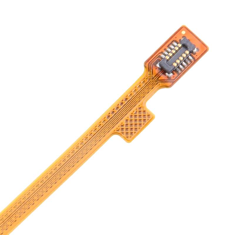Fingerprint Sensor Flex Cable for Xiaomi Redmi Note 9 5G / Redmi Note 9T M2007J22G M2007J22C (Grey)