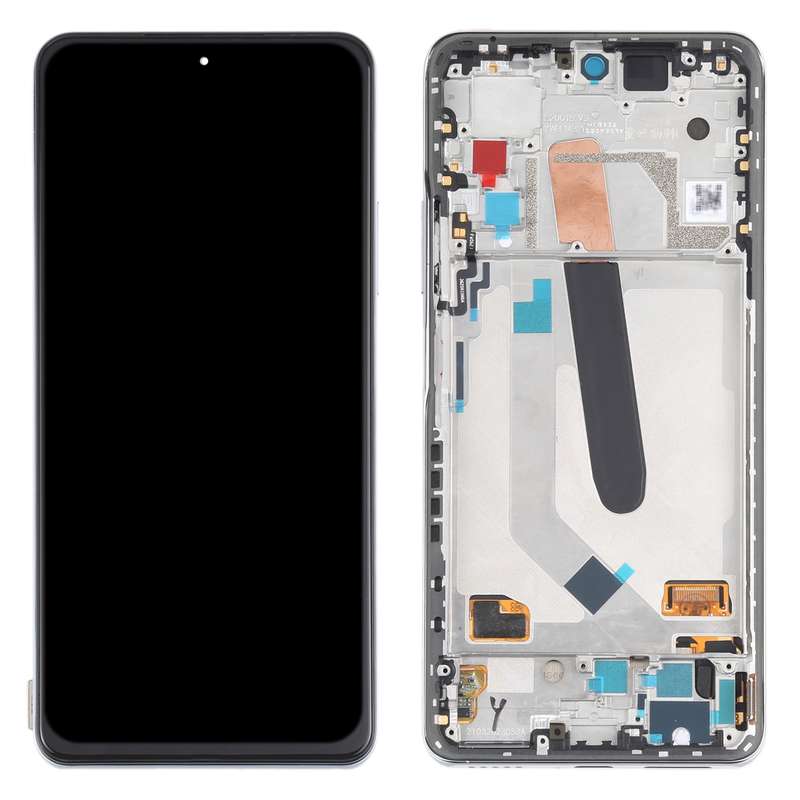 AMOLED Material Original LCD Screen and Digitizer Full Assembly With Frame for Xiaomi Redmi K40 / Re