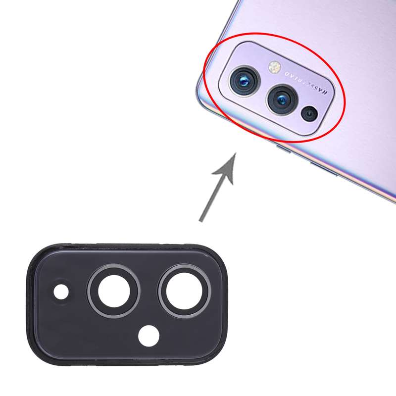 For OnePlus 9 (EU/NA) Camera Lens Cover (Purple)