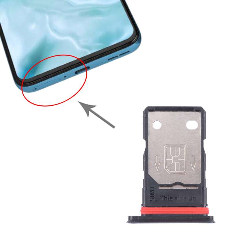 For OnePlus Nord SIM Card Tray + SIM Card Tray (Blue)