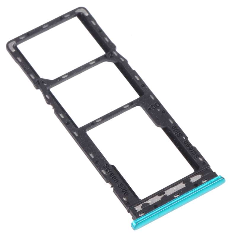 For infinix Hot 9 Play X680 C680B X680C SIM Card Tray + SIM Card Tray + Micro SD Card Tray (Purple)