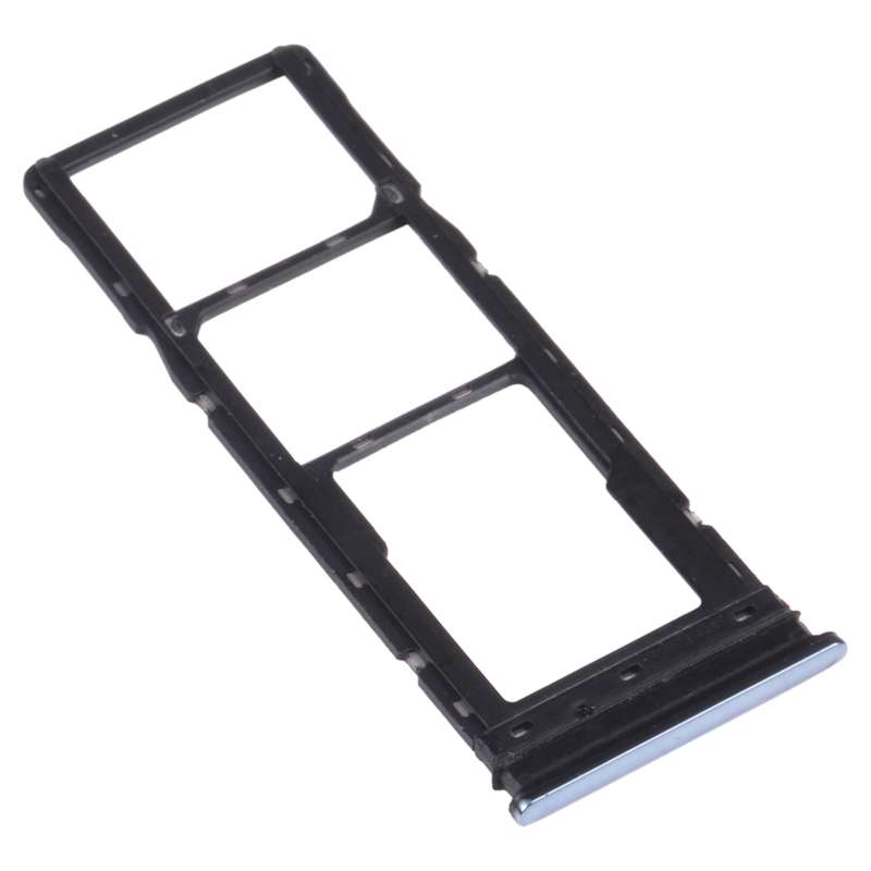 For infinix Note 8 X692 SIM Card Tray + SIM Card Tray + Micro SD Card Tray (Grey)