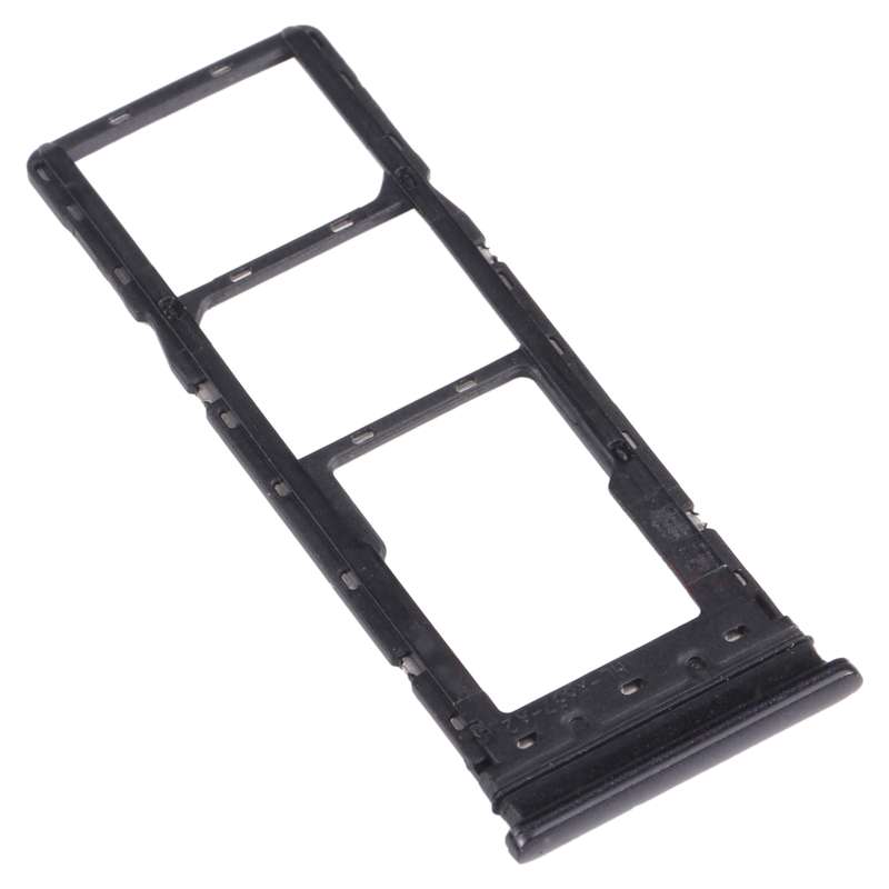 For infinix Smart 5 X657 X657C SIM Card Tray + SIM Card Tray + Micro SD Card Tray (Blue)