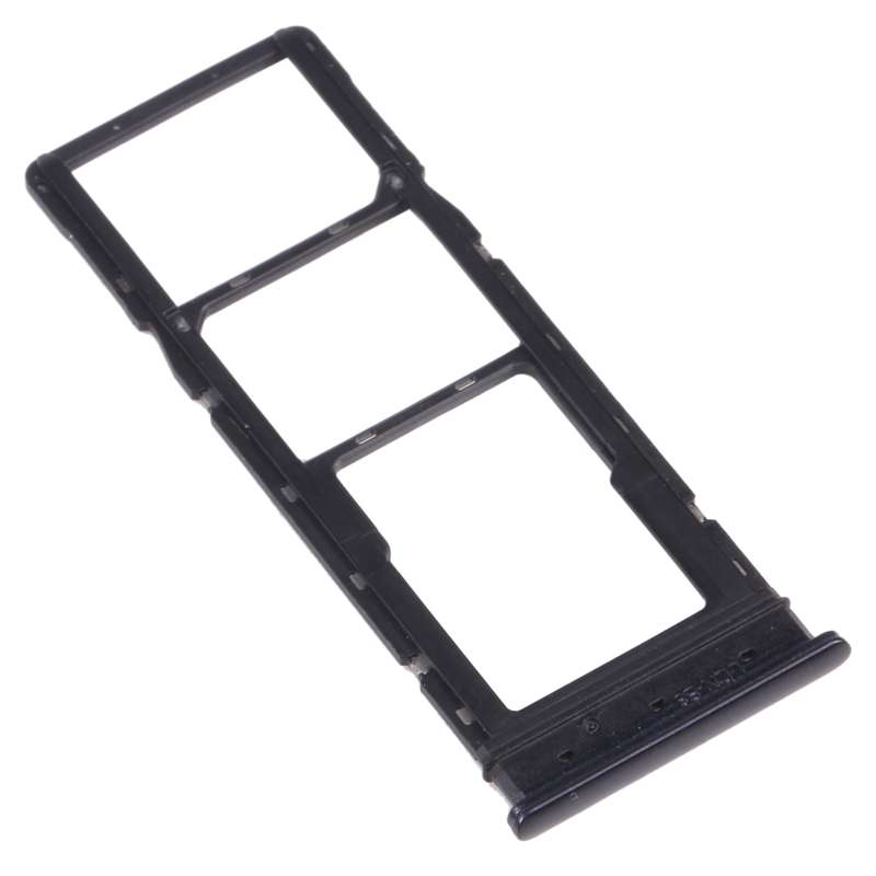 For Tecno Spark 5 Air KD6a SIM Card Tray + SIM Card Tray + Micro SD Card Tray (Blue)