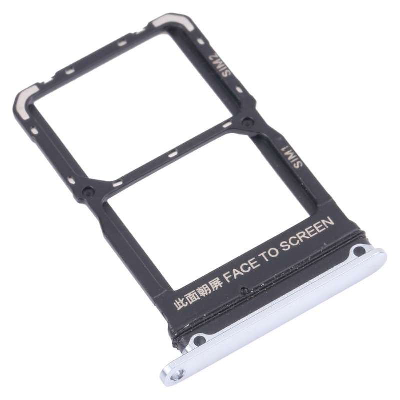 SIM Card Tray + SIM Card Tray for Xiaomi Mi 10S (Silver)