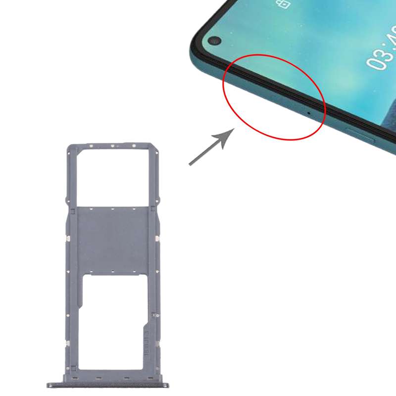 SIM Card Tray + Micro SD Card Tray for Nokia 3.4 TA-1288 TA-1285 TA-1283 (White)